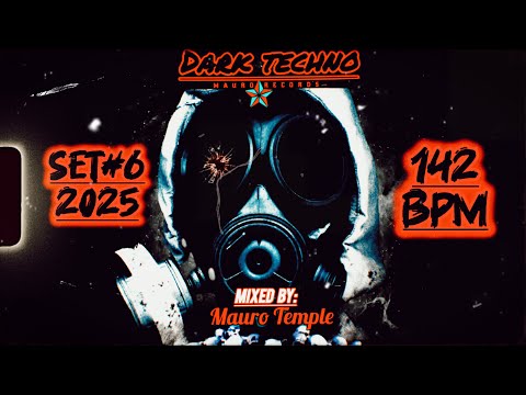 DARK TECHNO AT 142 BPM SET #6 2025 | Using only my own tracks | Mauro temple | Underground techno