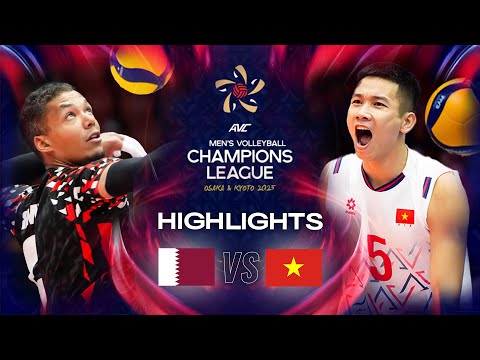 Al-Rayyan 🇶🇦 vs. Sport Training Center3 🇻🇳 - AVC Champions League 2025 | Highlights - Pool Play