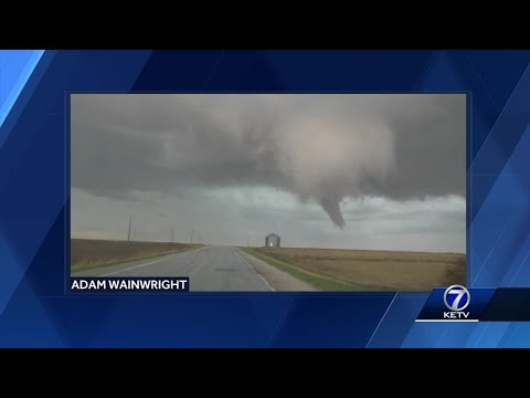 Nebraska, Iowa report tornadoes, large hail from Wednesday's storms