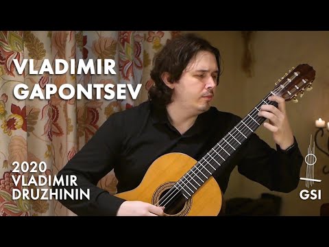 Sergei Rudnev's "Fantasy on 'Crimson Moon" played by Vladimir Gapontsev on a 2020 Vladimir Druzhinin