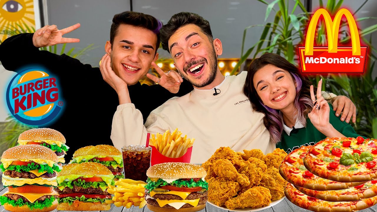 1.YIL ÖZEL HAMBURGER MUKBANG (Sizden Gelen Sorular) / @AhmetCanDündar  , @siladundar1