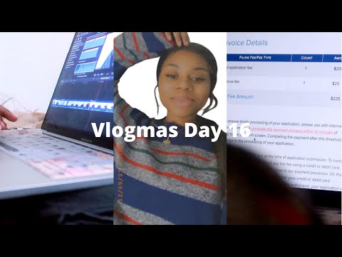 VLOGMAS DAY 16 | OFFICIALLY Registering my LLC in NEW...
