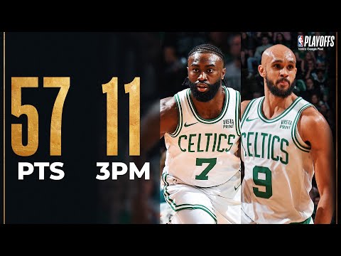 Jaylen Brown & Derrick White PROPEL The Celtics In Game 1! ????| May 7, 2024