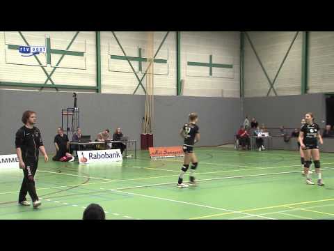 Volleybalsters Set-Up'65 eenvoudig langs hekkensluiter VC Weert