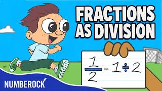 Fractions as Division Song | Numerator Divided by Denominator | 4th and 5th Grade Math