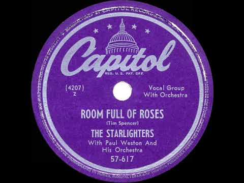 1949 Starlighters - Room Full Of Roses