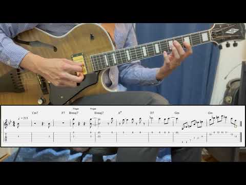 Julian Lage Lick#2 (Ⅱ-Ⅴ-Ⅰ) Autumn Leaves