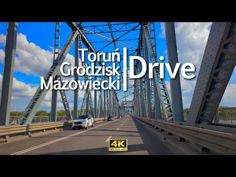 🇵🇱 Just Drive: Toruń → Grodzisk Mazowiecki via A1 & A2 | How Fast Is Poland’s Highway?
