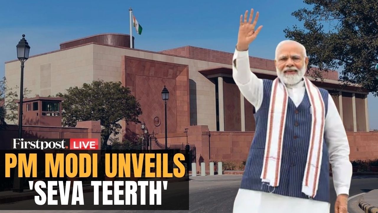 PM Modi LIVE: PM Modi Unveils the Name of the Seva Teerth Building Complex | PM Modi New Office