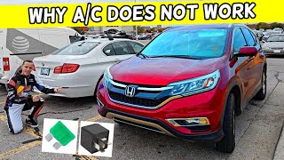 HONDA CRV CR-V WHY AC AIR CONDITIONER DOES NOT WORK 2012 2013 2014 2015 2016