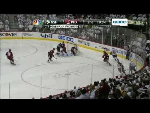 Nashville Predators - Phoenix Coyotes 3:4 OT ; 04.28.12. Game 1