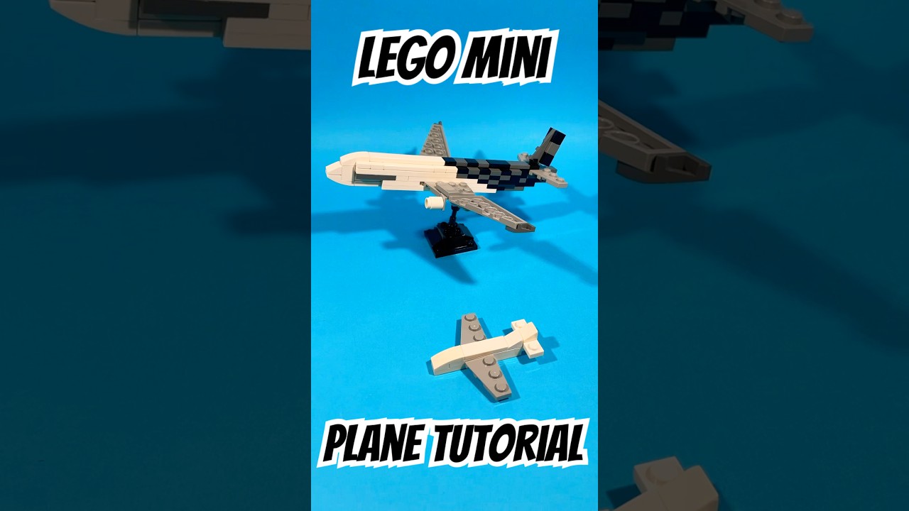 Lego mini plane tutorial !