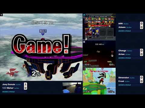 Riptide 2025 Side Stream - Melee Round 2 Pools (2/5)