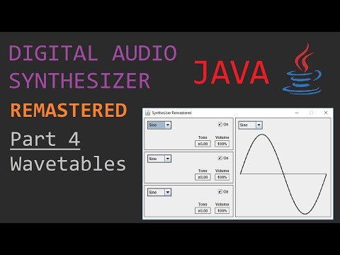 Java - Creating an Audio Synthesizer - Part 4