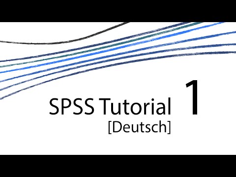 SPSS Tutorial 1 [D]  – Einführung