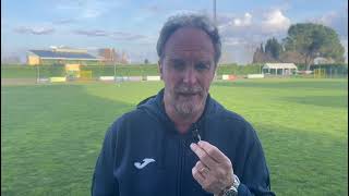 LE PAROLE DI MISTER MAURO ZIRONELLI AL TERMINE DI CJARLINS MUZANE-TREVISO