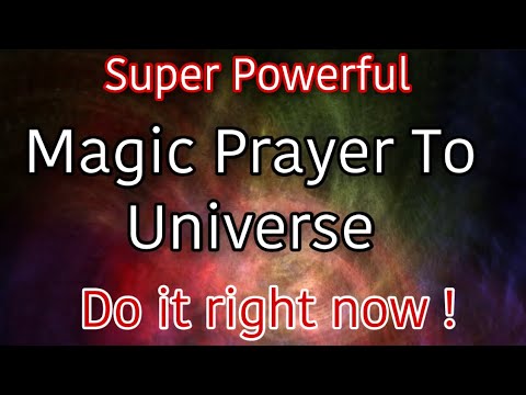 2 Minutes Magic Prayer To Universe | Do Anywhere Anytime✨