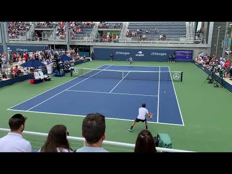 Felicia Lopez vs Bernabe Zapata Miralles Very close set 2 tiebreak at US Open 2021