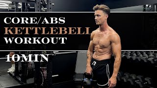 CORE/ABS KETTLEBELL WORKOUT // 10min