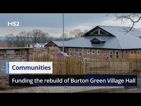 HS2 funds rebuild of Burton Green Village Hall