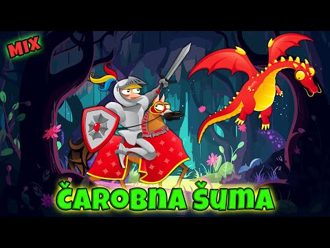 Čarobna šuma MIX ❤️️ Najlepše pesme za decu 💛 Muzika za bebe 💚 Miks pesama za decu 💜 Eci Peci Pec