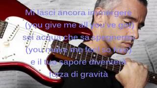 FINO ALL&#39;ESTASI Eros Ramazzotti con Nicole Scherzinger  ( lyrics )