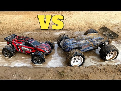 Traxxas Rustler 4x4 vs JLB CHEETAH RC CAR | High Speed RC Car | RC CARS