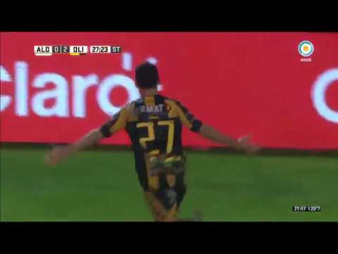 Gol golazo de Cabalucci   Aldosivi vs Olimpo 0x 3 Primera División 2017