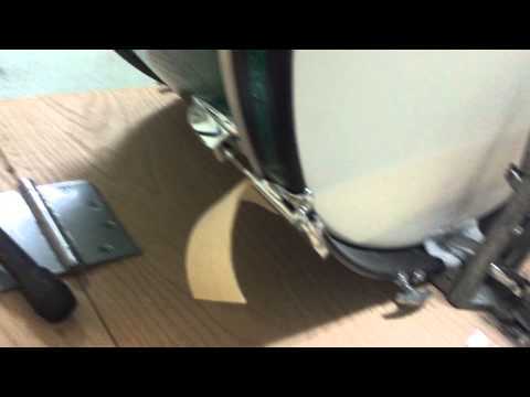 Vintage Ludwig 1971 Bonham Green Sparkle