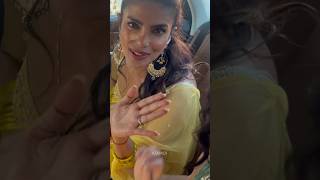 Priyanka Chopra in her Desi Avatar for the wedding festivities of her brother ✨️😍