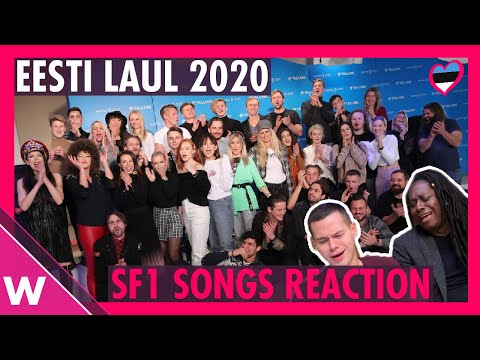 Eesti Laul 2020 (Estonia) - Semi Final 1 songs (REACTION) | wiwibloggs