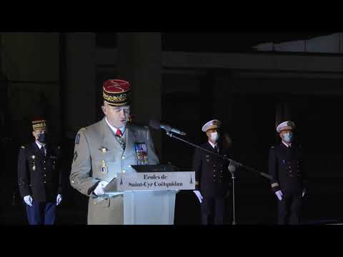 Discours baptême de promotion - Général Bellot des Minières, inspecteur général des Armées.