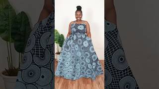 🆕 MISHONO MIPYA YA MAGAUNI MAREFU YA VITENGE #ankarafashionstyle #zamakalefashion #africanattire