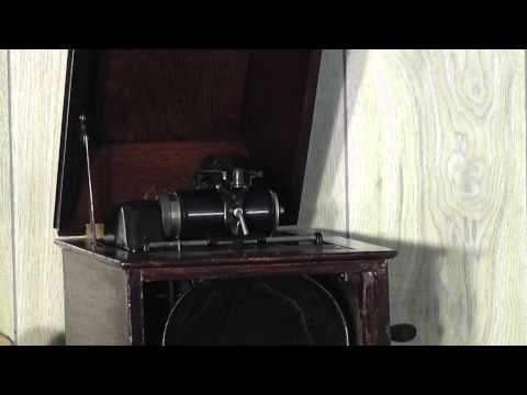 Edison blue amberol cylinder 1557 - Nearer My God To Thee by the Knickerbocker Quartet