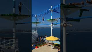 Rope Course Carnival Firenze #carnivalcruise