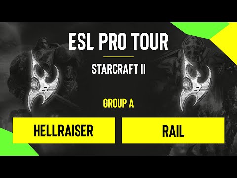SC2 - Hellraiser vs. Rail - DH SC2 Masters - Summer 2020 - Group A - EU