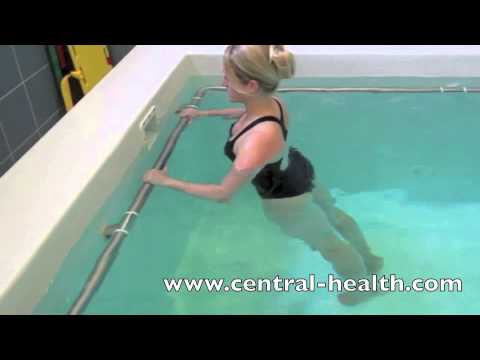 Hydrotherapy Exercises - Lumbar spine stretches