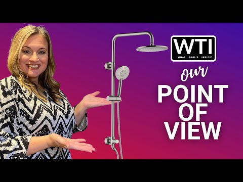 BRIGHT SHOWERS Rain Shower Head System - WTI product video review