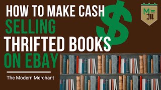 How to Make Cash Selling Thrifted Books on eBay