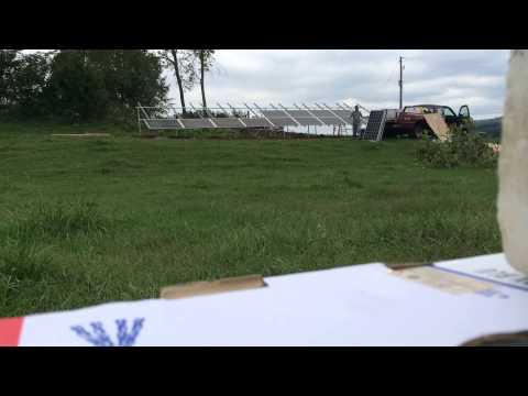 Time lapse from a 2014 Ground Mount installation