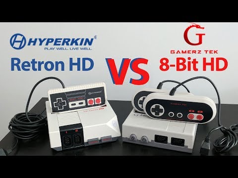 8-Bit Battle - Gamerz Tek 8-Bit HD Versus Hyperkin Retron HD