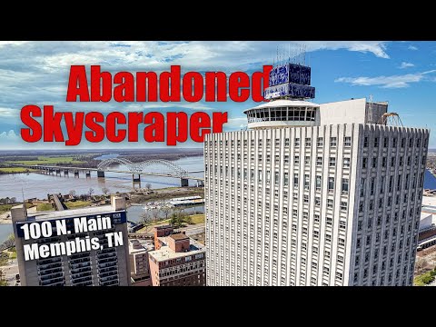 100 North Main Memphis tallest abandoned skyscraper in America