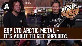 Video thumbnail for It's About To Get Shreddy! - ESP LTD Arctic Metal & Signature Guitars by Andertons Music Co
