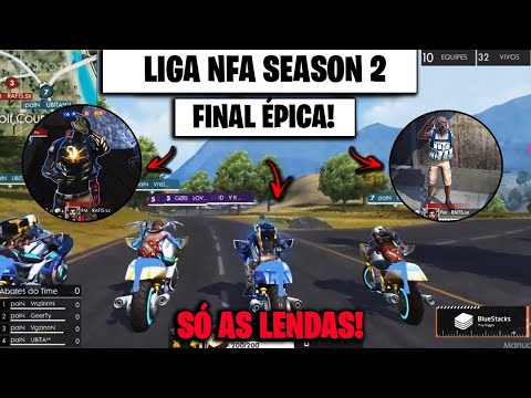 LIGA NFA SEASON 2 - B4 VS PM-BR DISPUTA ÉPICA PELO TÍTULO! LOS GRANDES, PAIN, GOD, 4K, SÓ AS LENDAS!