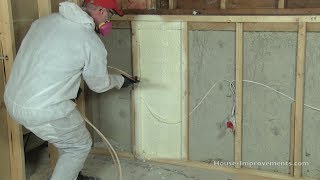 How to Install Spray Foam Insulation DIY