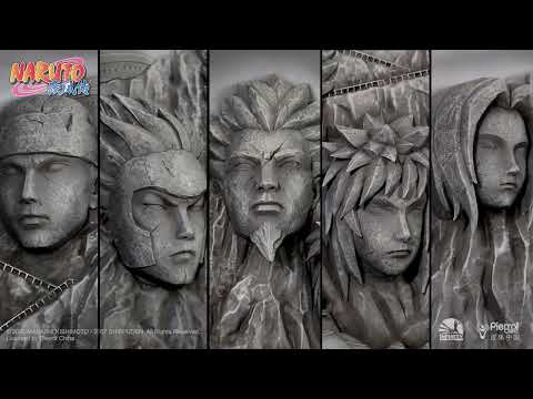 𝐍𝐚𝐫𝐮𝐭𝐨: 𝐒𝐡𝐢𝐩𝐩𝐮𝐝𝐞𝐧 -- 𝐇𝐨𝐤𝐚𝐠𝐞 𝐑𝐨𝐜𝐤 𝟑𝐃 𝐀𝐫𝐭 𝐅𝐫𝐚𝐦𝐞