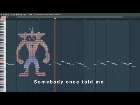 What Crash Bandicoot Sounds like, Woah All Star - MIDI ART