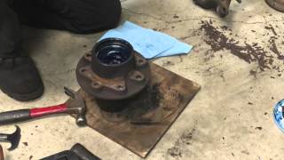 1993 Dodge W250:  Brake Pad and Rotor Replacement