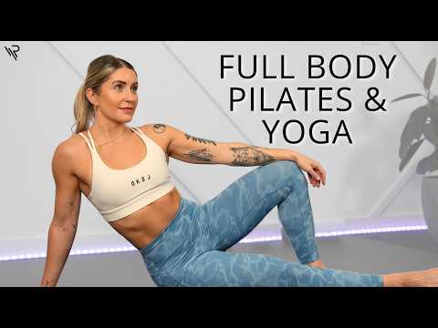 30 Min Daily Pilates & Yoga Full Body Workout (No Equipment)