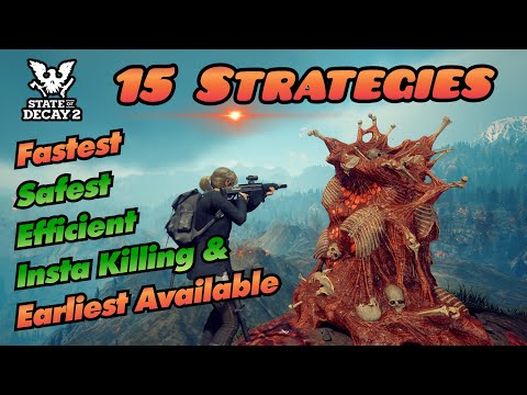 EVERY POSSIBLE WAY to Destroy Plague Hearts in State of Decay 2 [All Difficulties]